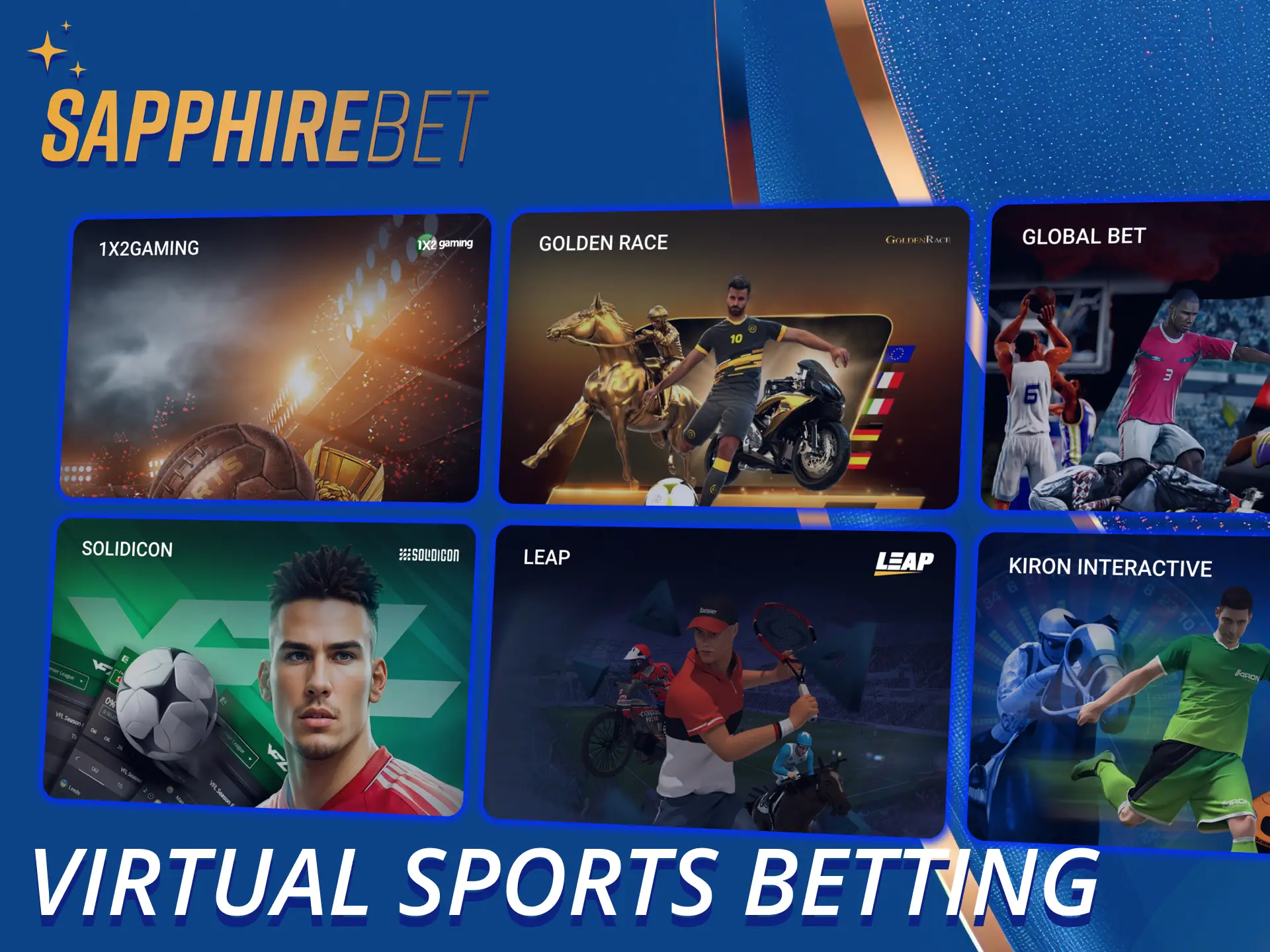 SapphireBet platform has a big virtual sports betting section.
