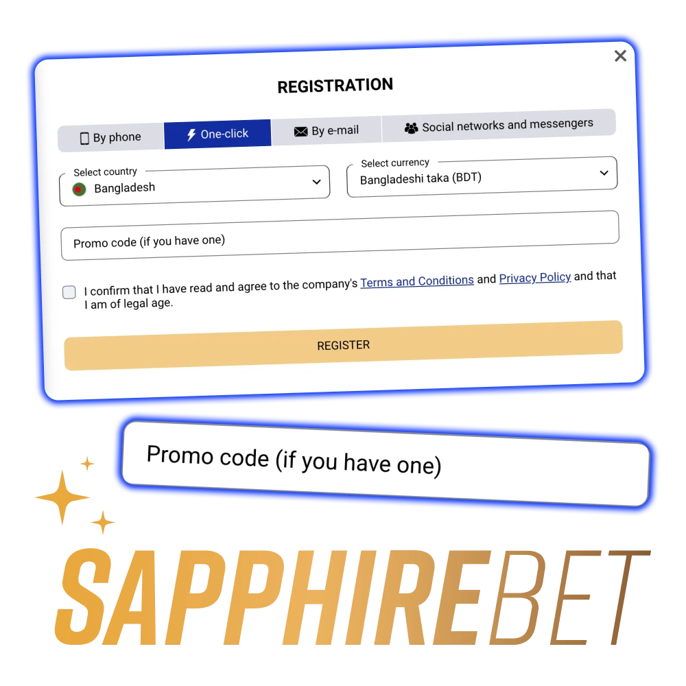 Take advantage of exclusive bonuses using SapphireBet promo code.